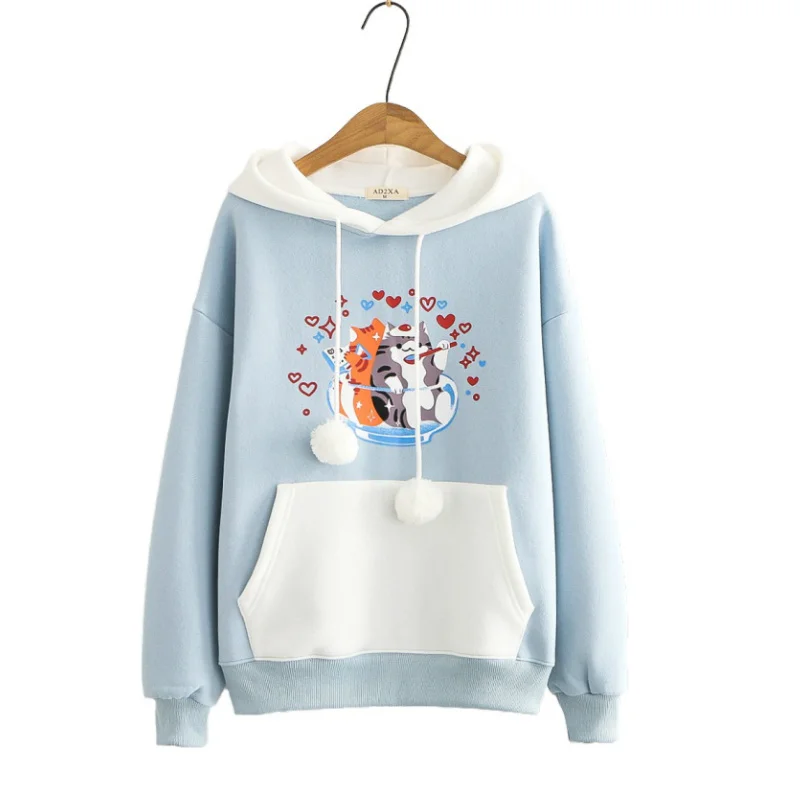 Зимние женские флисовые толстовки, свитшоты, повседневные спортивные костюмы с длинным рукавом и карманами, Женский пуловер с капюшоном и п...
Зимние женские флисовые толстовки, свитшоты, повседневные спортивные костюмы с длинным рукавом и карманами, Женский пуловер с капюшоном и п...