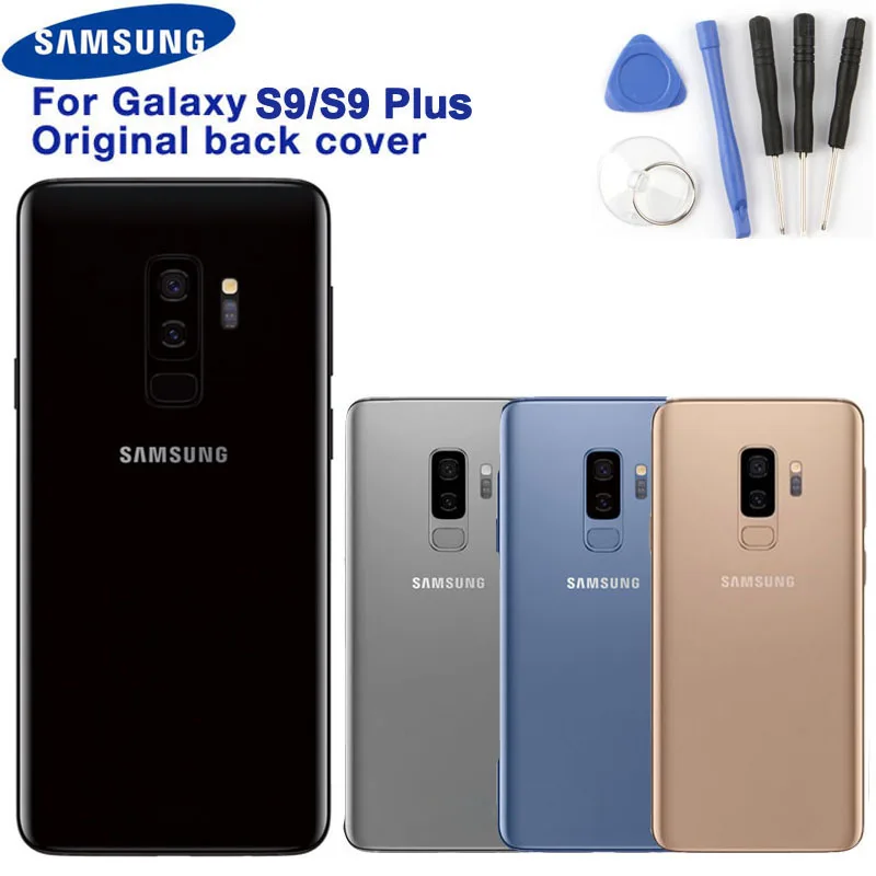 Задняя крышка из стекла для Samsung Galaxy S9 задняя Plus S9Plus G9650 крышка|Бамперы| |