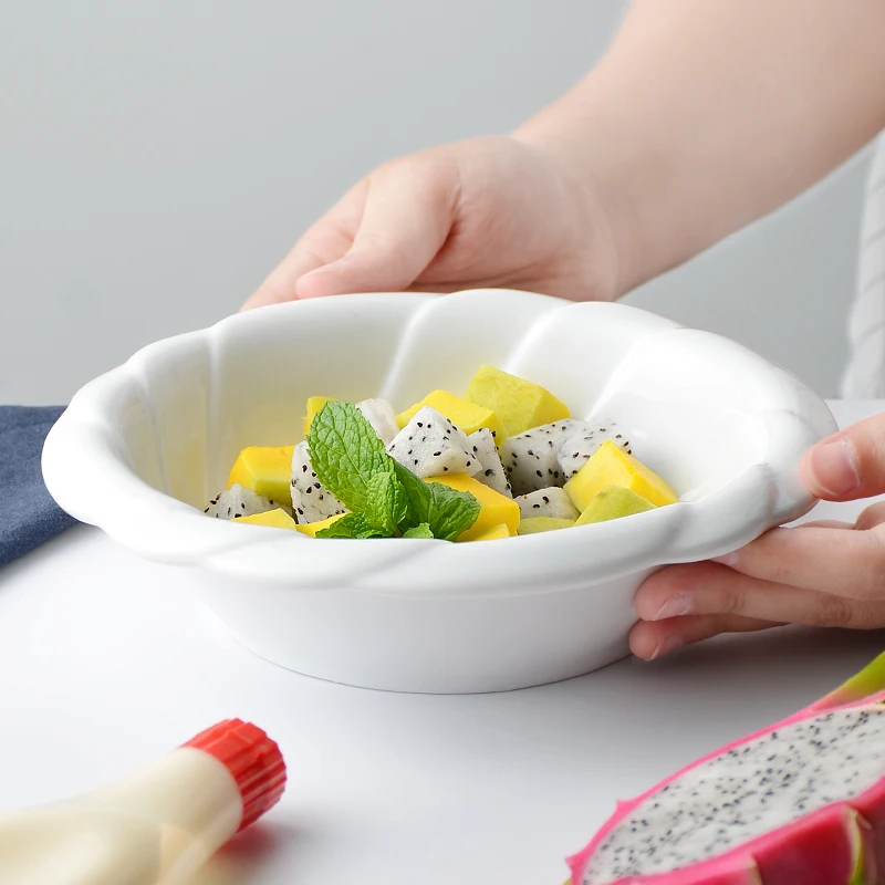 white fruit salad bowl ceramic pickled fish boiled fish bowl soup bowl household large restaurant dish bowl vegetable basin
white fruit salad bowl ceramic pickled fish boiled fish bowl soup bowl household large restaurant dish bowl vegetable basin