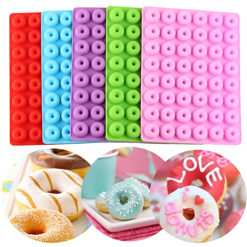 Silicone cake mold 48 hole doughnut chocolate mold diy baking mold soft candy hard candy mold household kitchen supplies baking
Silicone cake mold 48 hole doughnut chocolate mold diy baking mold soft candy hard candy mold household kitchen supplies baking