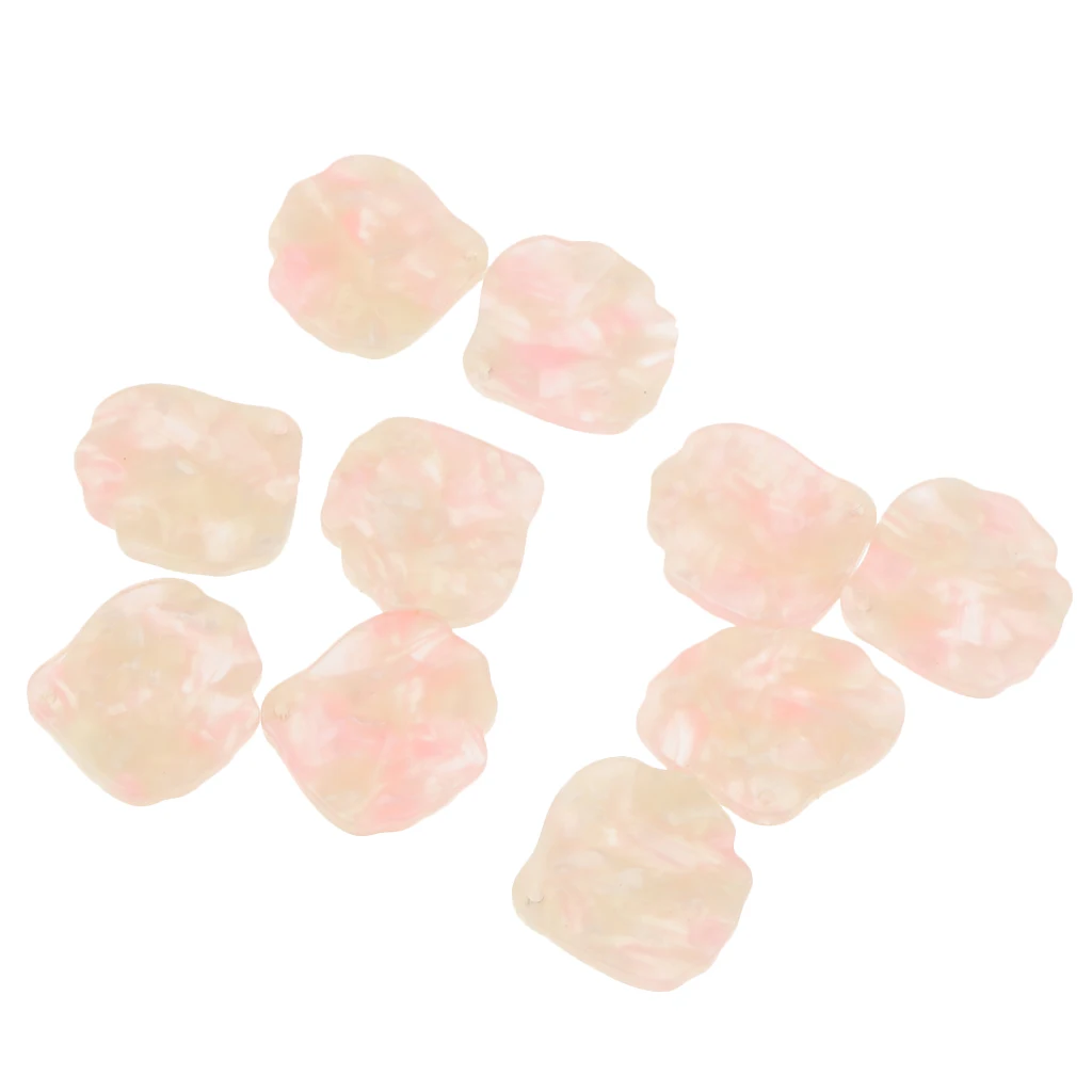 10pcs Flat Seashell Beads Acetate Acrylic Earring Necklace Pendant Crafts
10pcs Flat Seashell Beads Acetate Acrylic Earring Necklace Pendant Crafts