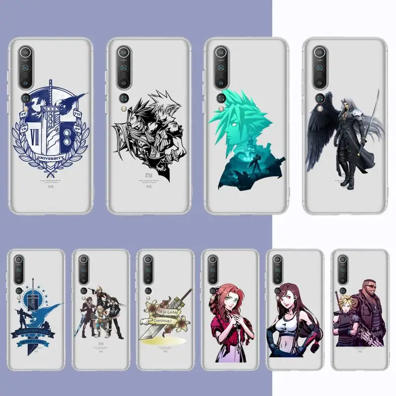Final Fantasy VII Phone Case For Redmi Note 5 7 8 9 10 A K20 pro max lite for Xiaomi 10pro 10T
Final Fantasy VII Phone Case For Redmi Note 5 7 8 9 10 A K20 pro max lite for Xiaomi 10pro 10T