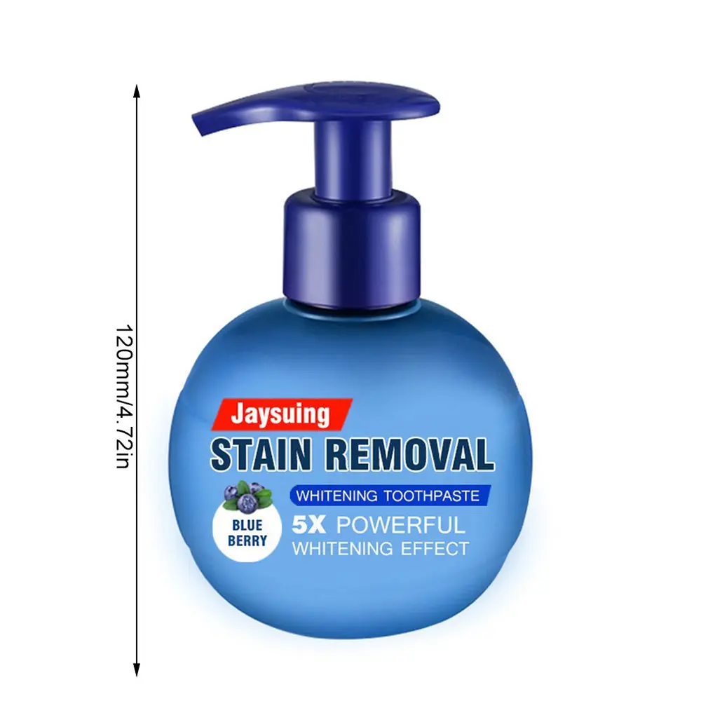 New 220g Passion Fruit Blueberry Soda Toothpaste Stain Removal Whitening Baking Soda Toothpaste Fight Bleeding Gums Toothpaste
New 220g Passion Fruit Blueberry Soda Toothpaste Stain Removal Whitening Baking Soda Toothpaste Fight Bleeding Gums Toothpaste