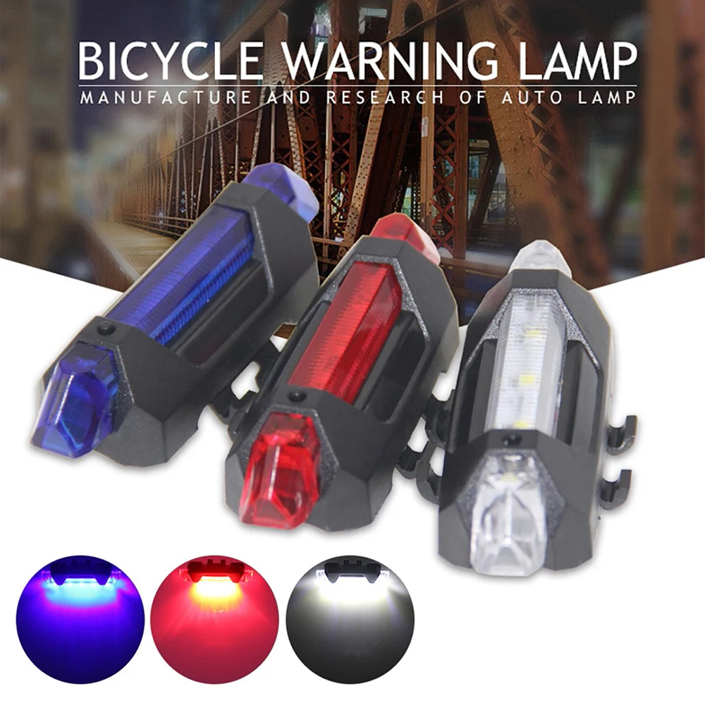 LED Bike Light USB Rechargeable Waterproof Mountain Bicycle Taillight Safety Warning Light For Night Cycling Safety
LED Bike Light USB Rechargeable Waterproof Mountain Bicycle Taillight Safety Warning Light For Night Cycling Safety