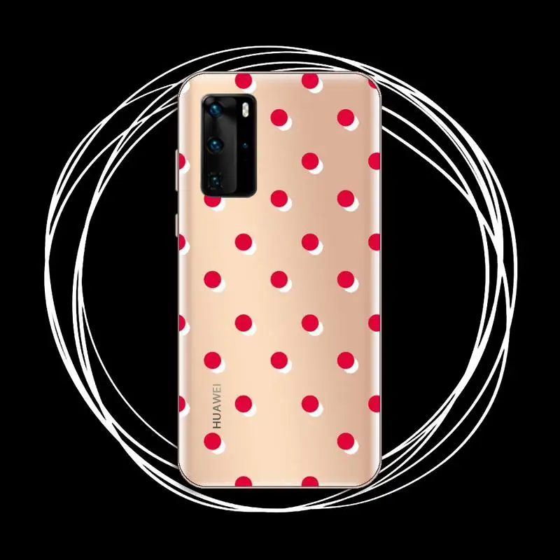 Polka Dot Love Heart Silica gel Phone Case Transparent for Huawei P honor 8 10i 20 30 40 smart 2019
Polka Dot Love Heart Silica gel Phone Case Transparent for Huawei P honor 8 10i 20 30 40 smart 2019