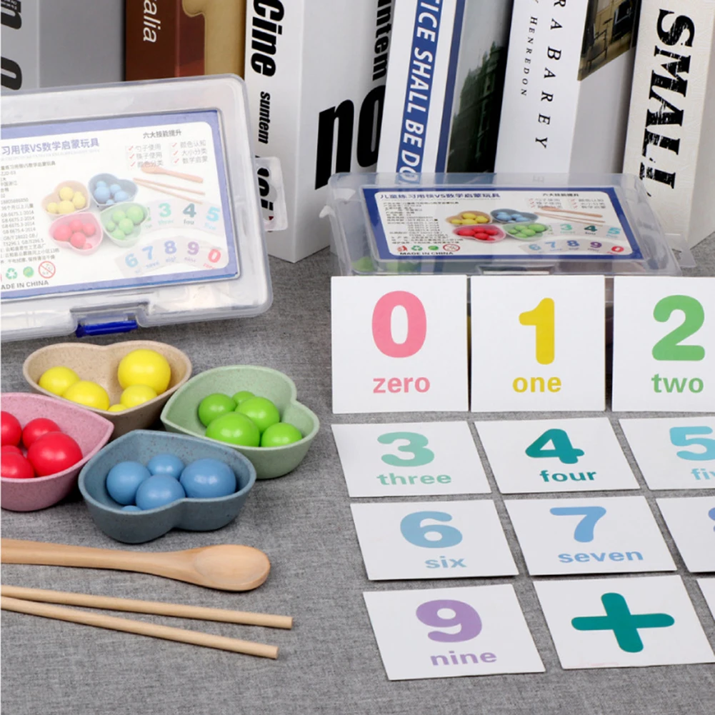 Children Early Learning Toy Chopsticks for Mathematical Enlightenment Practice Give Children Best Enlightenment Toy Gift
Children Early Learning Toy Chopsticks for Mathematical Enlightenment Practice Give Children Best Enlightenment Toy Gift
