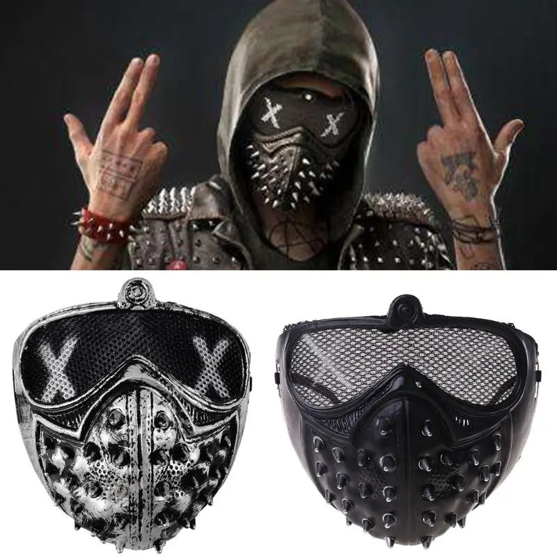 Halloween Punk Devil Anime Half Mask Plastic Rivets Metallic Color Ghost Masquerade Death Cosplay Costume Party Props
Halloween Punk Devil Anime Half Mask Plastic Rivets Metallic Color Ghost Masquerade Death Cosplay Costume Party Props