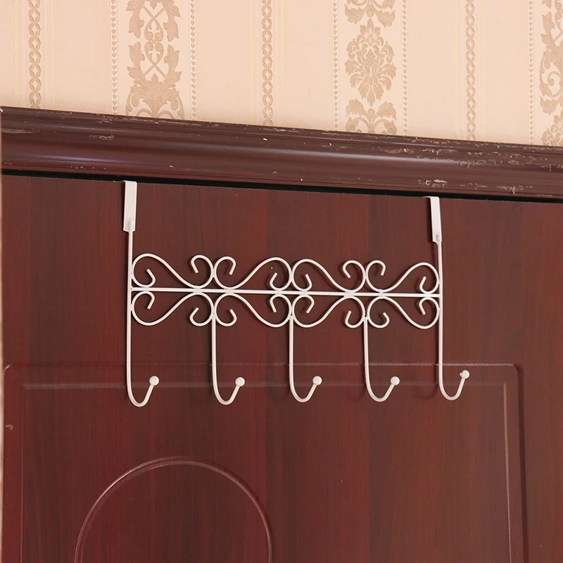 Metal 5-Hook Behind Door Hanger Bag Clothes Key Scarf Hanging Holder Organizer Durable To Use Over The Door Design No Drill Need
Metal 5-Hook Behind Door Hanger Bag Clothes Key Scarf Hanging Holder Organizer Durable To Use Over The Door Design No Drill Need