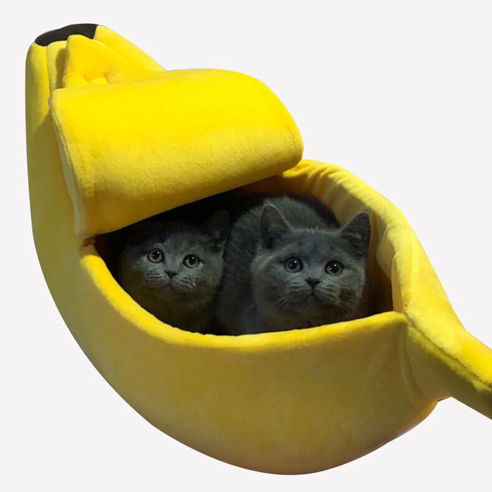 Funny Banana Cat Bed House Cute Cozy Cat Mat Beds Warm Durable Portable Pet Basket Kennel Dog Cushion Cat Supplies Multicolor
Funny Banana Cat Bed House Cute Cozy Cat Mat Beds Warm Durable Portable Pet Basket Kennel Dog Cushion Cat Supplies Multicolor