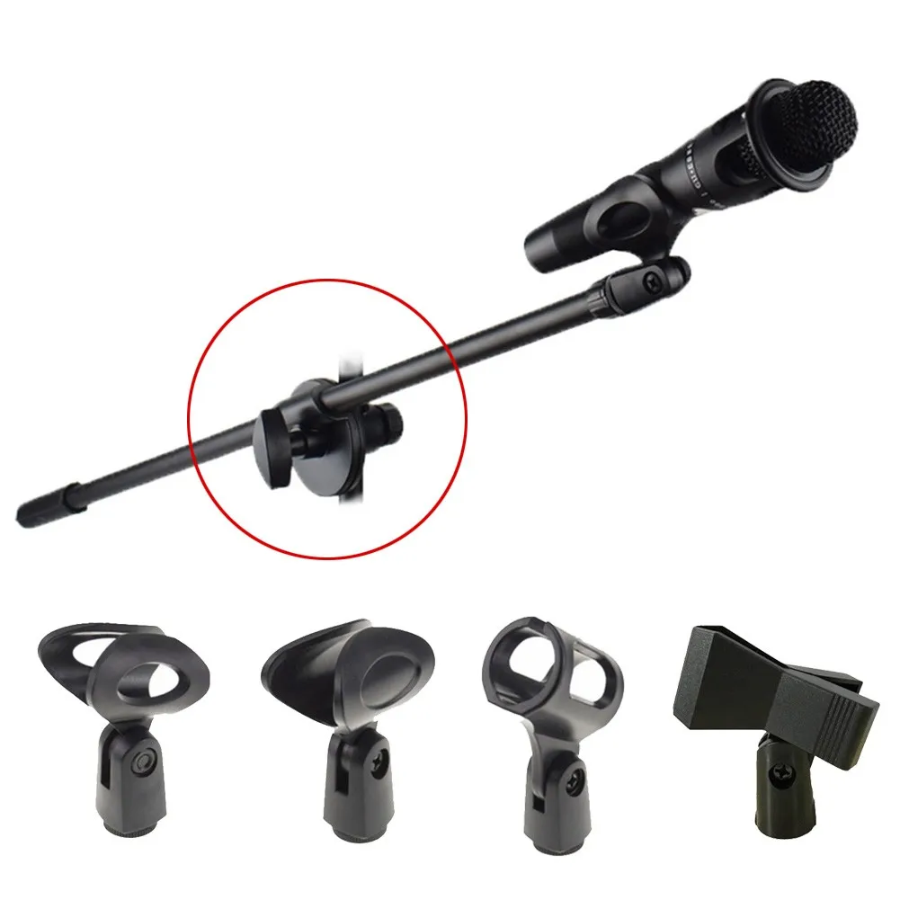 1Pc Portable Microphone Stand Clip Holder Universal Mic Clip Adaptors Included Universal Microphone Holder Use Clip Stand
1Pc Portable Microphone Stand Clip Holder Universal Mic Clip Adaptors Included Universal Microphone Holder Use Clip Stand