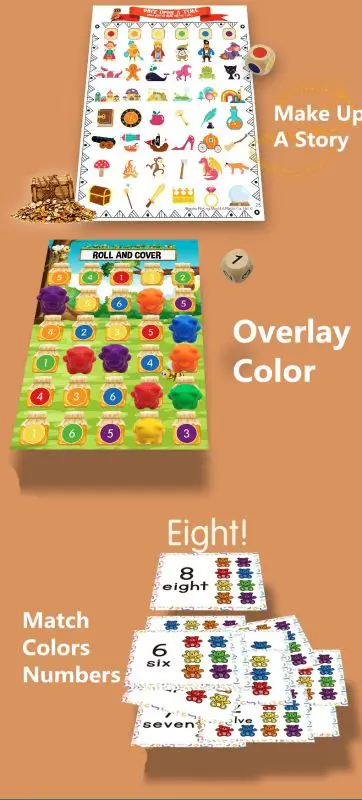 2021 New Perfect Counting Bears With Stacking Cups Set - Montessori Rainbow Matching Game
2021 New Perfect Counting Bears With Stacking Cups Set - Montessori Rainbow Matching Game