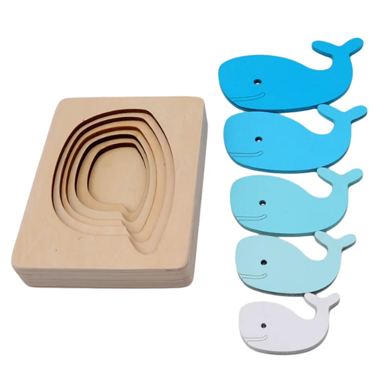 Kids Wooden Toys For Children Animal Carton 3D Puzzle Multilayer Jigsaw Puzzles Baby Toys Child Early Educational Aids
Kids Wooden Toys For Children Animal Carton 3D Puzzle Multilayer Jigsaw Puzzles Baby Toys Child Early Educational Aids