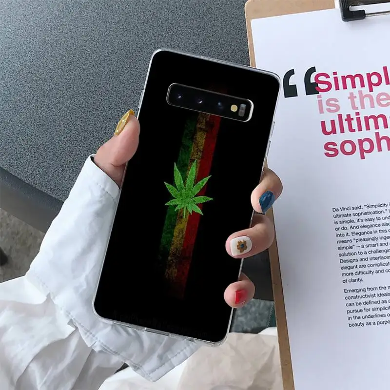 Leaves 420 Phone Case For Samsung S10 S10e S8 S9 Plus S7 Edge Note10 9 8 Soft Transparent TPU Cove
Leaves 420 Phone Case For Samsung S10 S10e S8 S9 Plus S7 Edge Note10 9 8 Soft Transparent TPU Cove