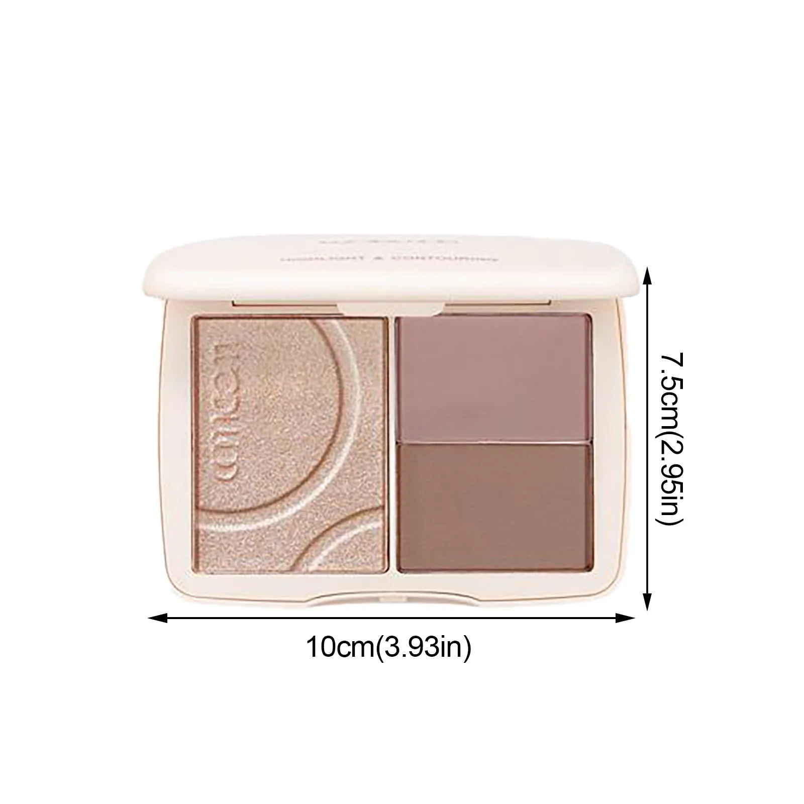 Three Color Trimmer Matte Dimensional Pearl Nose Shadow Highlighter Blush Repair Facial Makeup Palette Glitter Palette Eyeshadow 
Three Color Trimmer Matte Dimensional Pearl Nose Shadow Highlighter Blush Repair Facial Makeup Palette Glitter Palette Eyeshadow