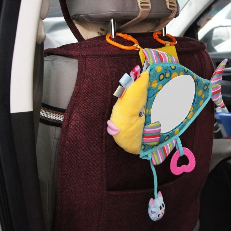 New Baby Toys Stuffed Plush Baby Rattles Toddler Car Seat Toy Fish Mirror Infant Stroller Hanging Newborn Educational Toy
New Baby Toys Stuffed Plush Baby Rattles Toddler Car Seat Toy Fish Mirror Infant Stroller Hanging Newborn Educational Toy