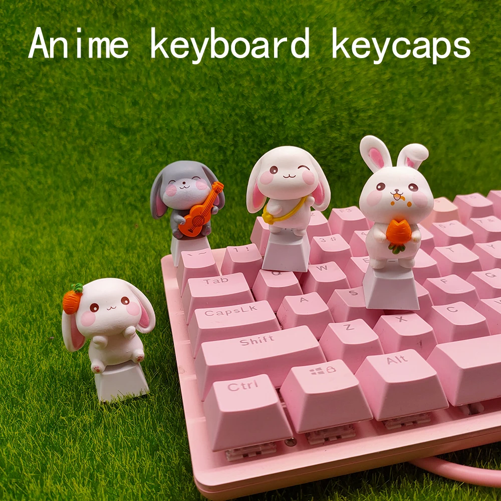PBT Keycaps Cute Kawaii Anime For Mechnical Keyboard Accessories Pink Personality Design Keycap Cartoon Custom Diy Key Caps 1PC
PBT Keycaps Cute Kawaii Anime For Mechnical Keyboard Accessories Pink Personality Design Keycap Cartoon Custom Diy Key Caps 1PC