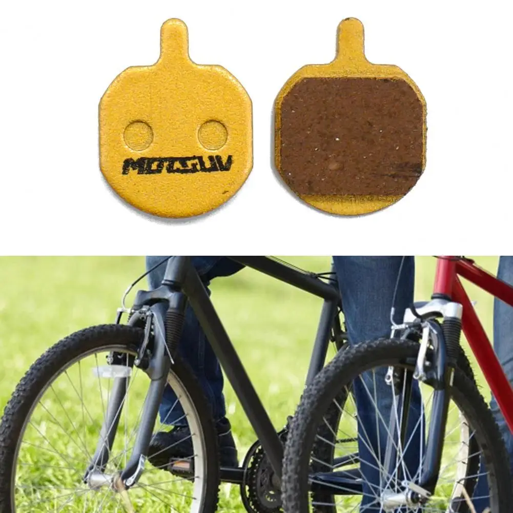 2Pcs Practical High Temperature Pressing Disc Brake Mats Bike Accessories Bicycle Brake Pad Compact for Mountain Bike
2Pcs Practical High Temperature Pressing Disc Brake Mats Bike Accessories Bicycle Brake Pad Compact for Mountain Bike