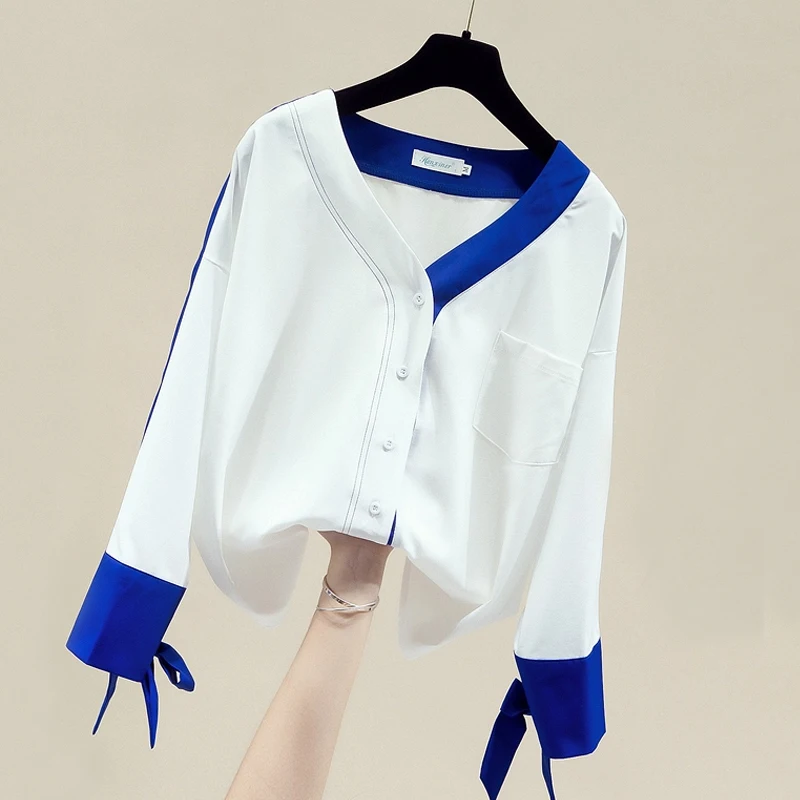 Blusas Mujer De Moda 2021 Long Sleeve V-Neck Chiffon Blouse White Shirt Women Tops Bow Ladies Tops Woman Clothes Bloues Femme
Blusas Mujer De Moda 2021 Long Sleeve V-Neck Chiffon Blouse White Shirt Women Tops Bow Ladies Tops Woman Clothes Bloues Femme