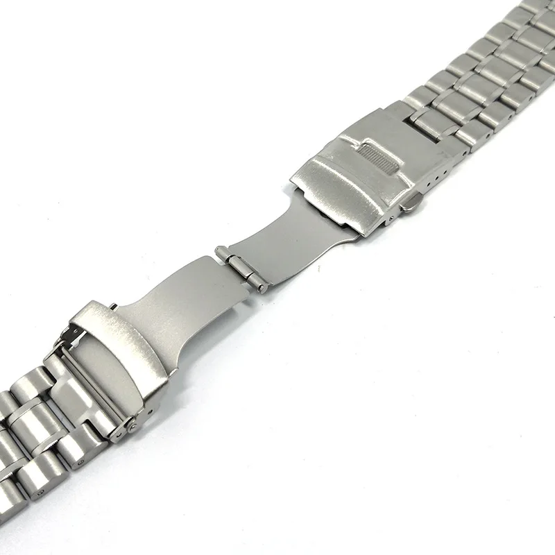 Shadowshark 18mm/20mm/22mm/24mm Watch Band Stainless Steel Folding Safety Buckle Flat End Elbow Watch Strap
Shadowshark 18mm/20mm/22mm/24mm Watch Band Stainless Steel Folding Safety Buckle Flat End Elbow Watch Strap