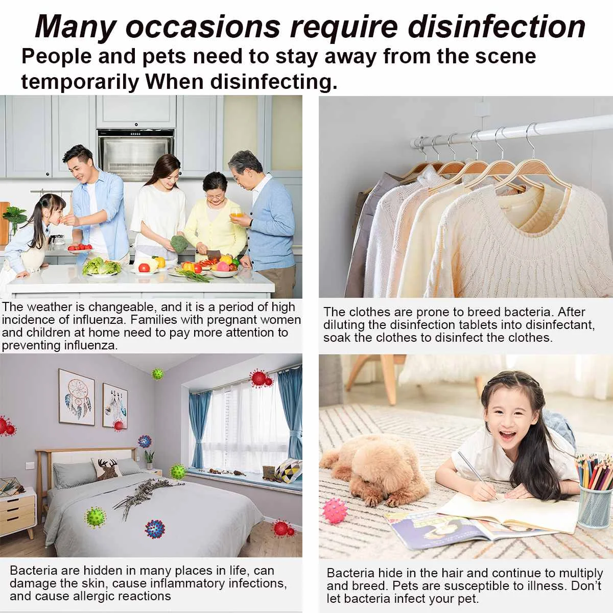 1000Pcs Instant Disinfection Effervescent Tablet Chlorine Dioxide 84 Clothes Bleaching Floor Pet Sterilization for Hospital Home
1000Pcs Instant Disinfection Effervescent Tablet Chlorine Dioxide 84 Clothes Bleaching Floor Pet Sterilization for Hospital Home