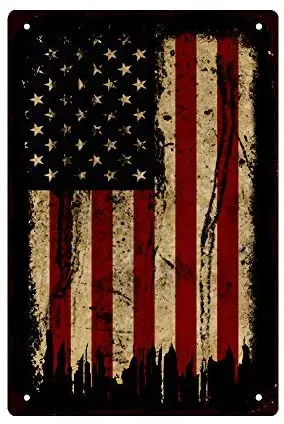 JOYMIN Vintage Tin Sign - USA American Flag Retro Poster Plaque Metal Sign Wall Decor for Kitchen Bar Pub Farm House 12" X 8"
JOYMIN Vintage Tin Sign - USA American Flag Retro Poster Plaque Metal Sign Wall Decor for Kitchen Bar Pub Farm House 12" X 8"