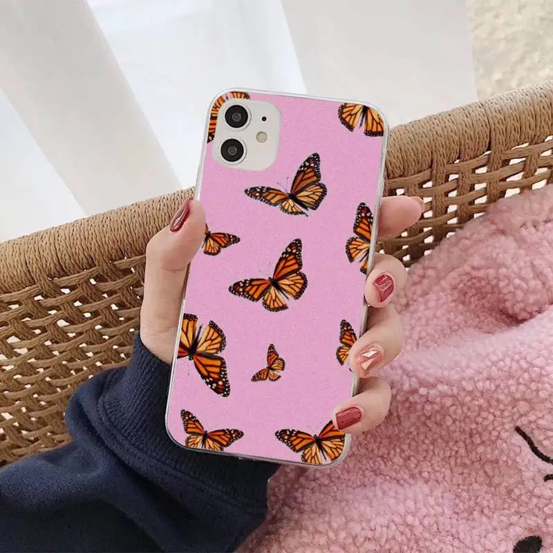 Cute Butterfly Flowers Phone Case for iPhone 8 7 6S Plus X 5S SE 2020 XR 11 12 mini pro XS MAX
Cute Butterfly Flowers Phone Case for iPhone 8 7 6S Plus X 5S SE 2020 XR 11 12 mini pro XS MAX