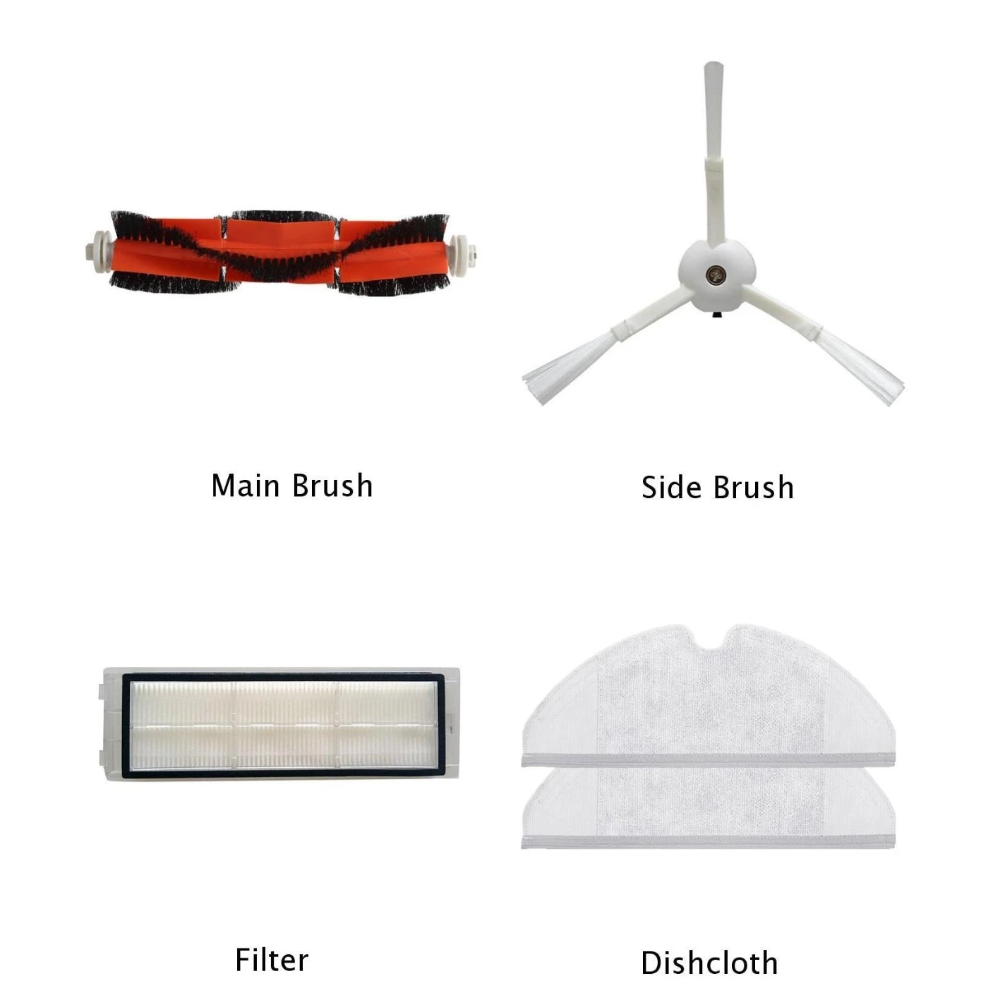 Dishcloth/Brush/Filter For Xiaomi Mi Roborock S50 Vacuum Cleaner Accessories Household Cleaning Tools Robot Parts
Dishcloth/Brush/Filter For Xiaomi Mi Roborock S50 Vacuum Cleaner Accessories Household Cleaning Tools Robot Parts