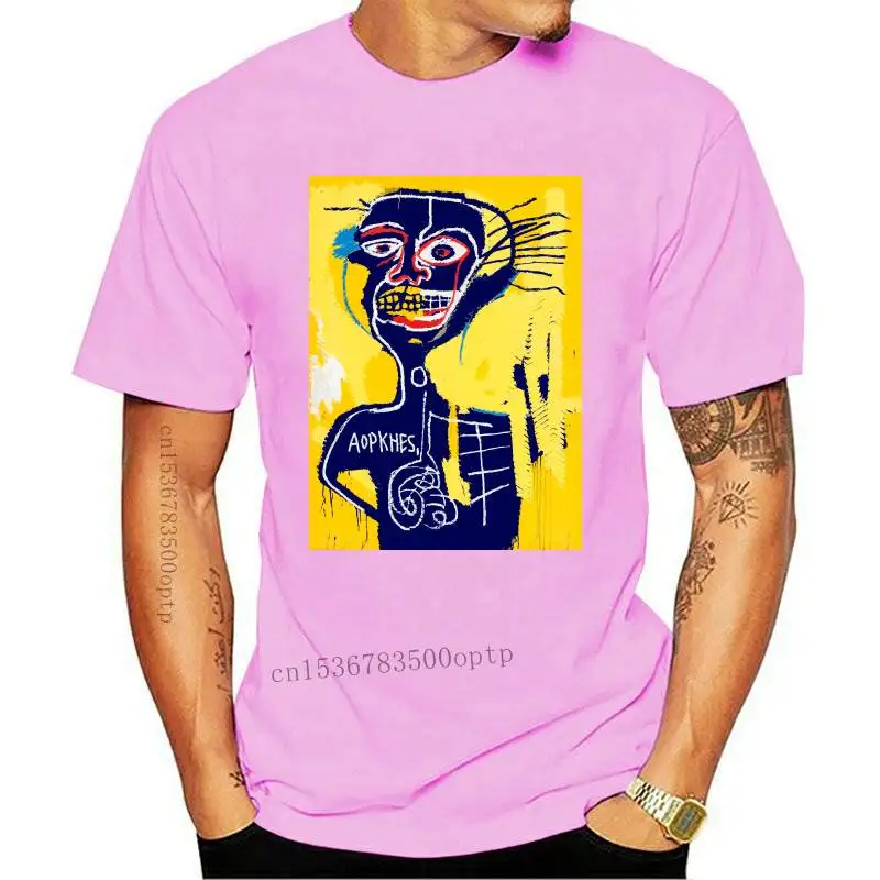 Design Jean Michel T-shirt Women Korean Style Pink Vintage Harajuku Casual Short Sleeve Colorful Cotton Skipoem Tee Shirt Femme
Design Jean Michel T-shirt Women Korean Style Pink Vintage Harajuku Casual Short Sleeve Colorful Cotton Skipoem Tee Shirt Femme