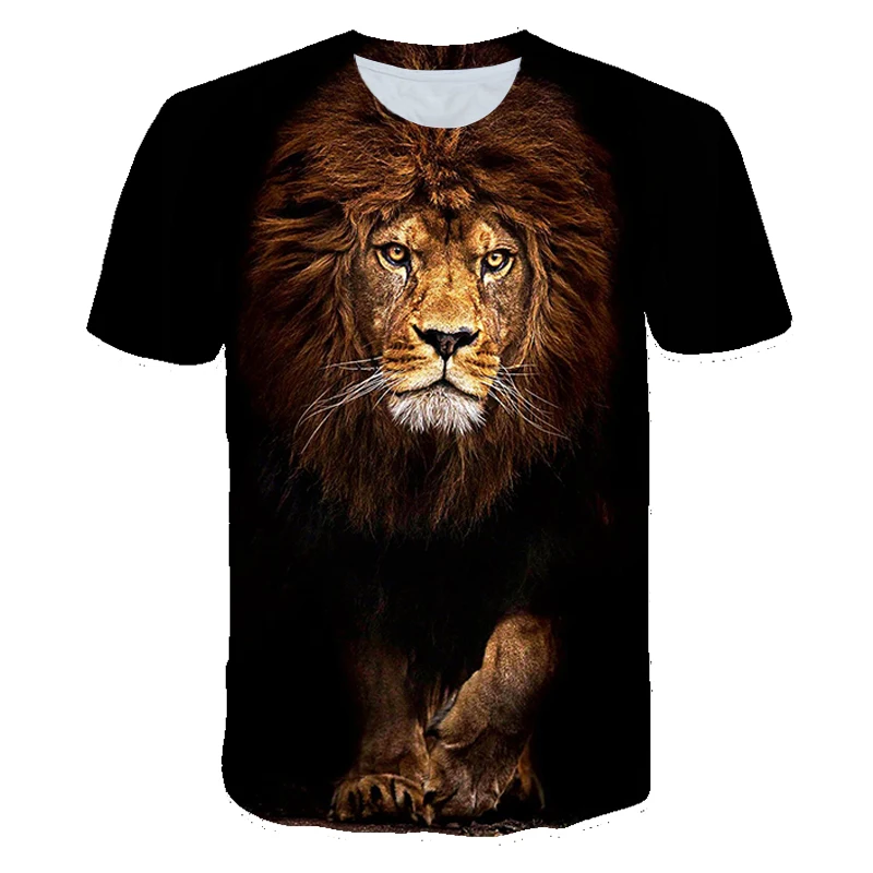 New Summer Animal Series 3D Printing Kids Oversized T-shirt lion T-shirts Children's Wear, Parent-Child Wear baby Clothes 4-14T
New Summer Animal Series 3D Printing Kids Oversized T-shirt lion T-shirts Children's Wear, Parent-Child Wear baby Clothes 4-14T