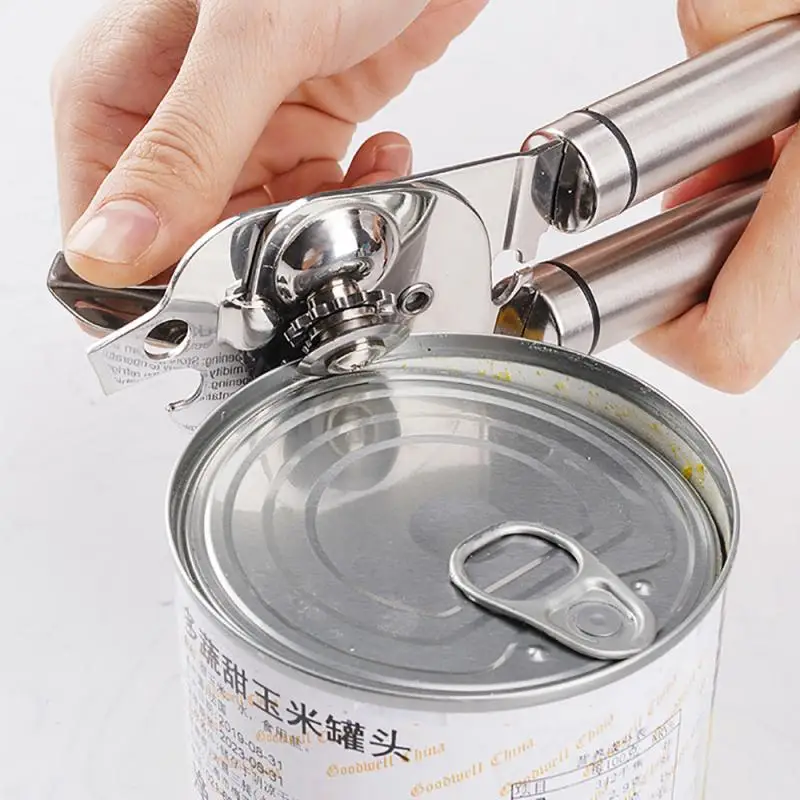 Safety Easy Stainless Steel Manual Can Opener Kitchen Tools Professional Handheld Manual Jar Opener Kitchen Accessories
Safety Easy Stainless Steel Manual Can Opener Kitchen Tools Professional Handheld Manual Jar Opener Kitchen Accessories