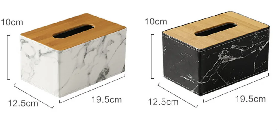 Nordic Marble Texture Leather+Bamboo Tissue Box Living Room Dining Room Paper Towel Storage Box Tissue Box
Nordic Marble Texture Leather+Bamboo Tissue Box Living Room Dining Room Paper Towel Storage Box Tissue Box