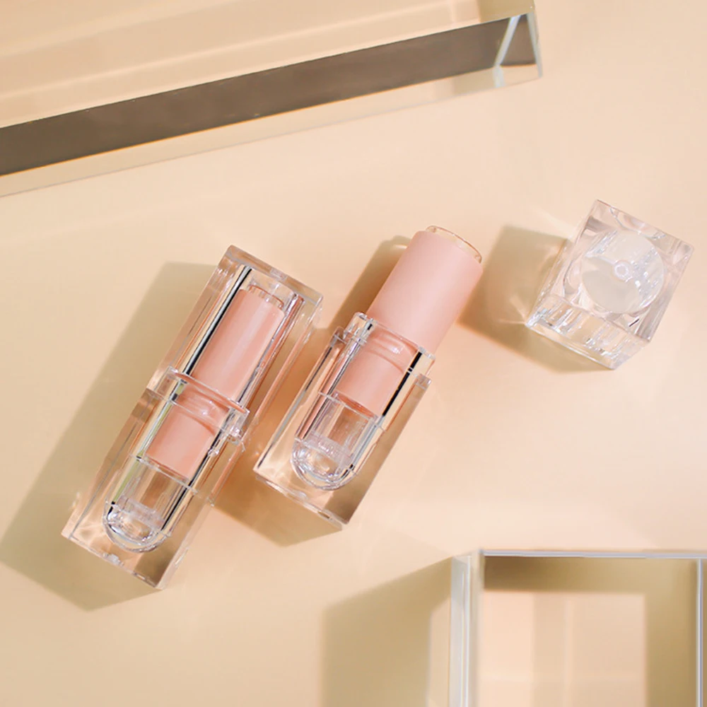1pc Acrylic Square Lipstick Tube DIY Transparent Frosted Matte Empty Lipstick Bottles Lip Balm Tube Refillable Containers
1pc Acrylic Square Lipstick Tube DIY Transparent Frosted Matte Empty Lipstick Bottles Lip Balm Tube Refillable Containers