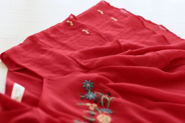 Women Blouses Summer Women Korean Sweet Kawaii Cute Red Chiffon Shirts Casual Oversize Loose Embroidery Blouses Women Clothes
Women Blouses Summer Women Korean Sweet Kawaii Cute Red Chiffon Shirts Casual Oversize Loose Embroidery Blouses Women Clothes