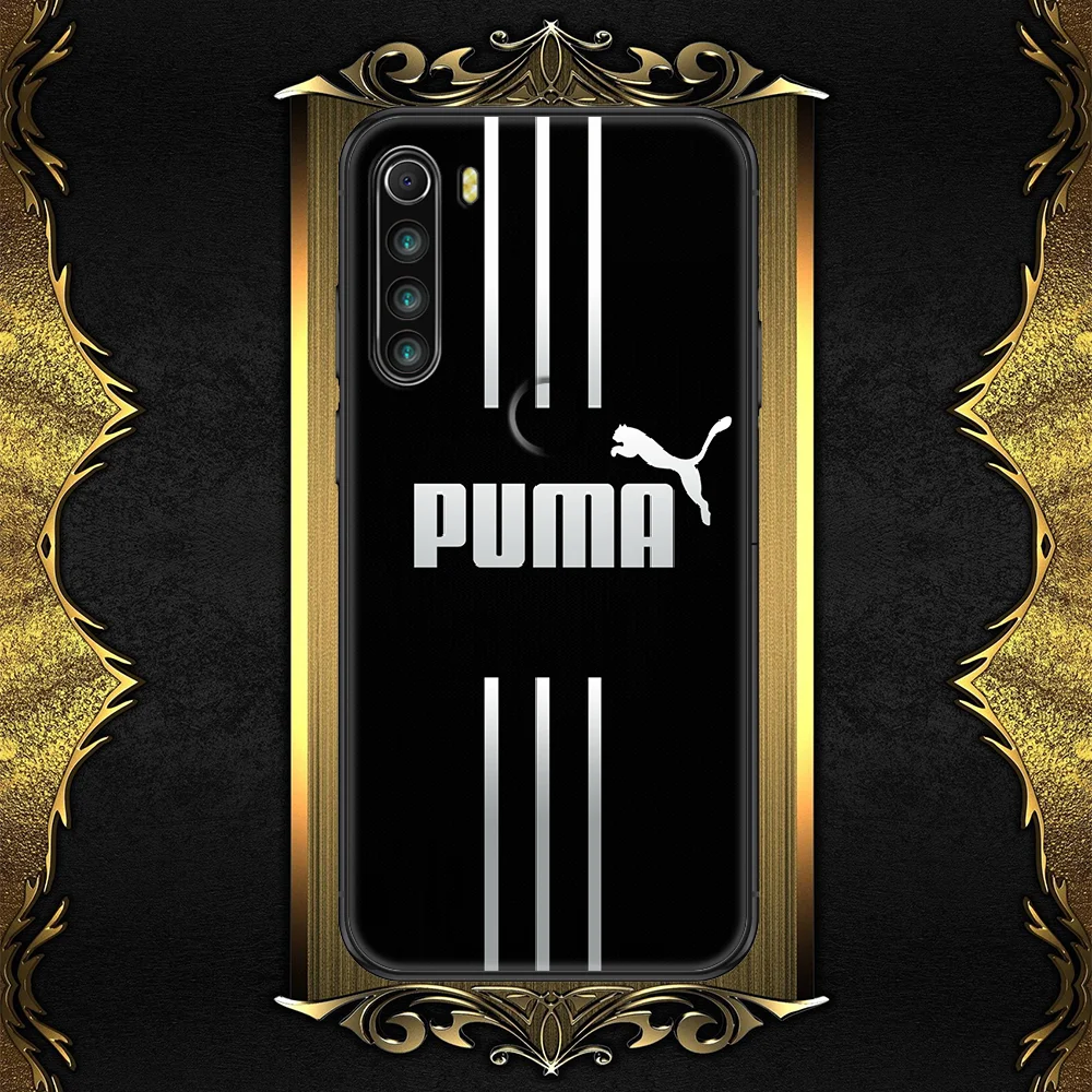 Luxury Brand Pumaes Phone case For Xiaomi Redmi Note 7 7A 8 8T 9 9A 9S 10 K30 Pro Ultra black silicone shell trend coque art
Luxury Brand Pumaes Phone case For Xiaomi Redmi Note 7 7A 8 8T 9 9A 9S 10 K30 Pro Ultra black silicone shell trend coque art