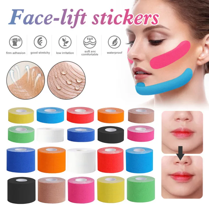 2.5cmx5m Kinesiology Tape Face Neck Lifting Tape Wrinkle Remover Sticker Tape Muscle Pain Relief V-line Face Bandage
2.5cmx5m Kinesiology Tape Face Neck Lifting Tape Wrinkle Remover Sticker Tape Muscle Pain Relief V-line Face Bandage
