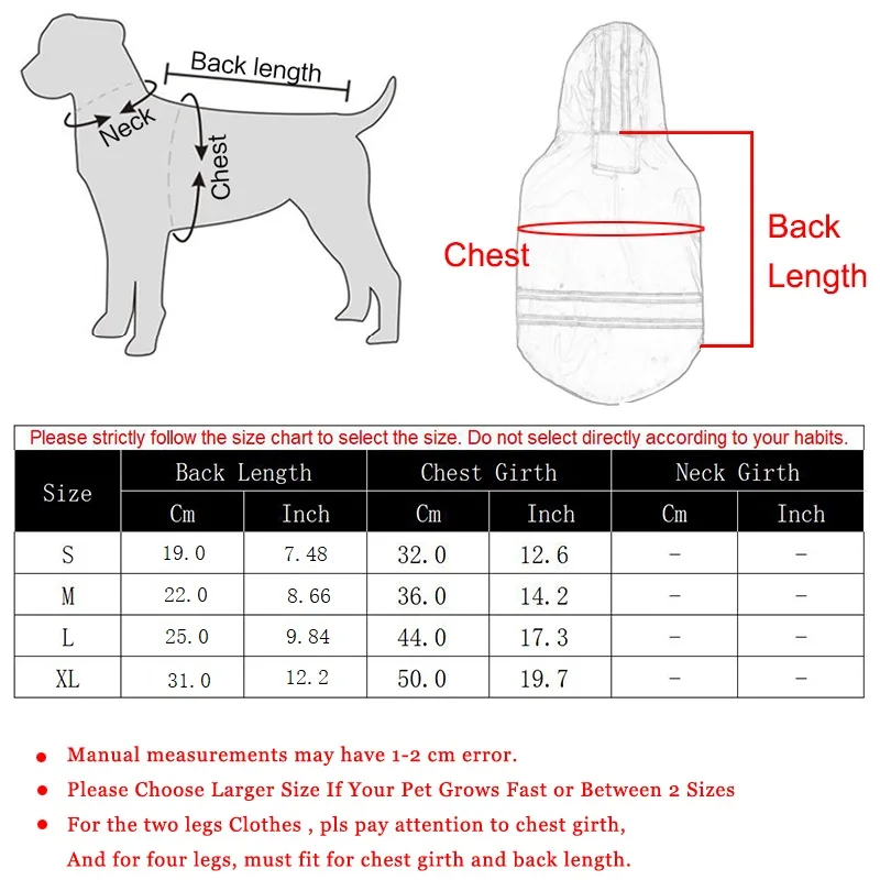 Summer Outdoor Puppy Pet Rain Coat S-XL Hoody Waterproof Jackets PU Raincoat for Dogs Cats Apparel Clothes Wholesale
Summer Outdoor Puppy Pet Rain Coat S-XL Hoody Waterproof Jackets PU Raincoat for Dogs Cats Apparel Clothes Wholesale