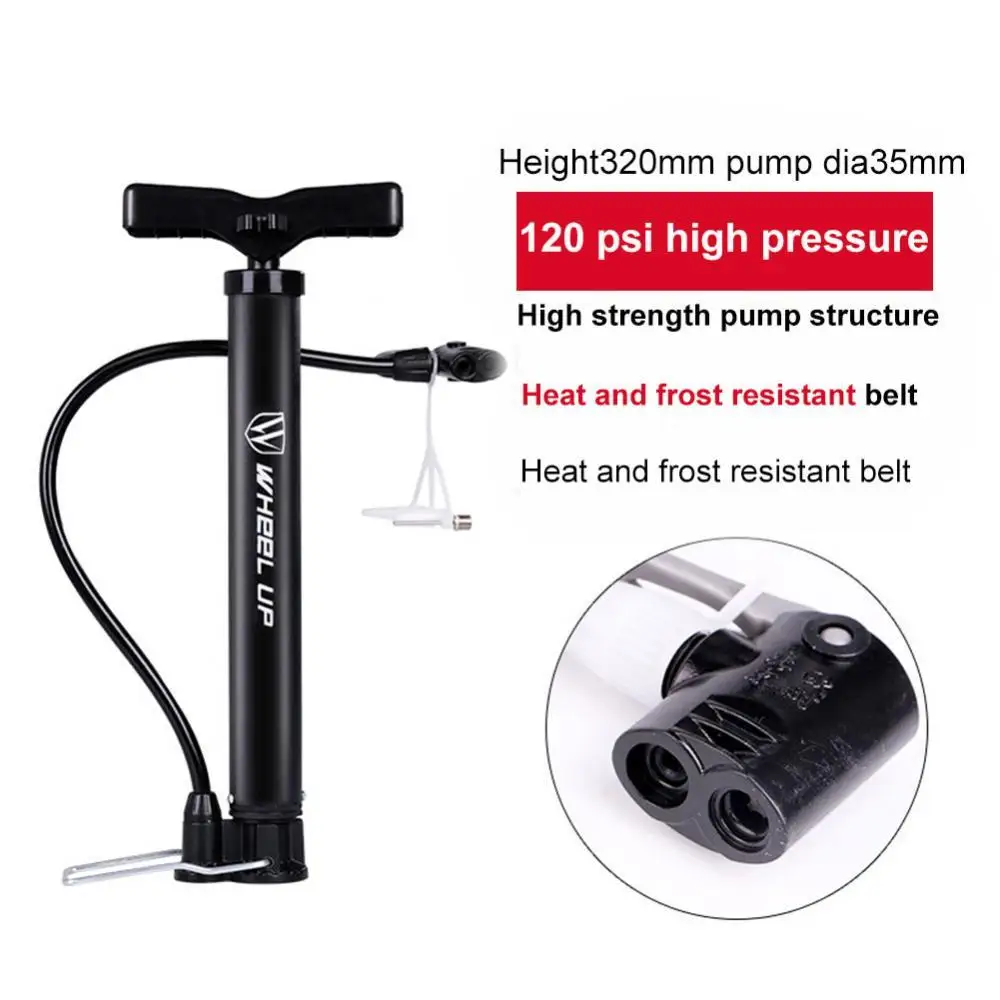 WHEEL UP High Pressure Pump Mini Portable Bicycle Household Car Motorcycle Manual Basketball Pump Mountain Bike Road Bike Pump
WHEEL UP High Pressure Pump Mini Portable Bicycle Household Car Motorcycle Manual Basketball Pump Mountain Bike Road Bike Pump