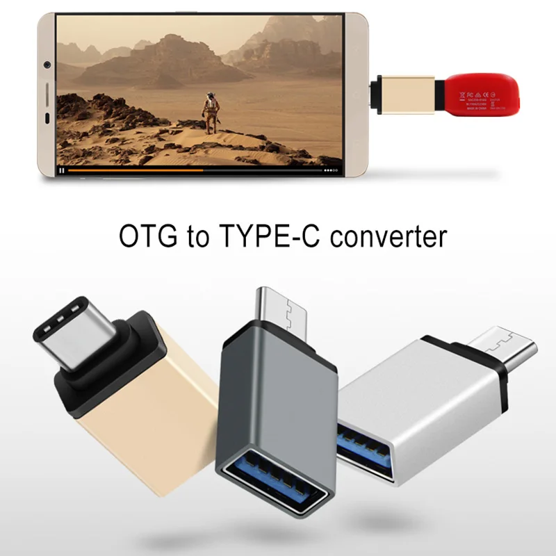 Type-C to USB 3.0 OTG Cable Adapter Type C Converter for Samsung Huawei P20 HJ55 | Мобильные телефоны и аксессуары