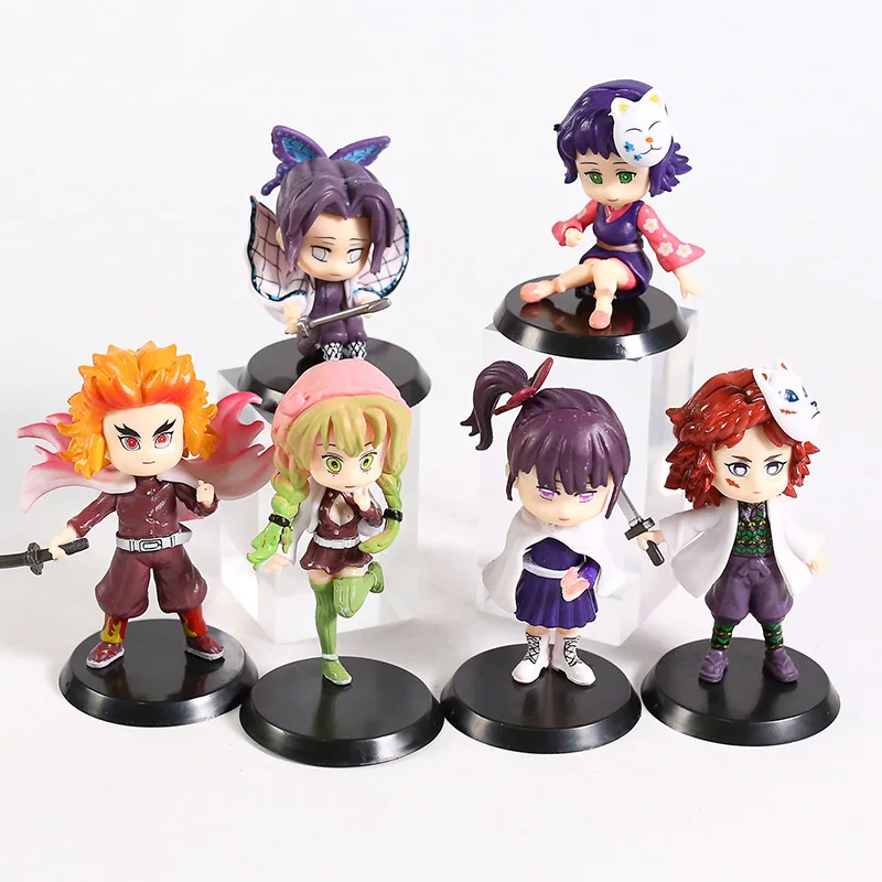 Demon Slayer Tanjirou Nezuko Zenitsu Inosuke Kanawo Giyuu Shinobu Kyoujurou Mitsuri Sabito Makomo Figures Toys 6pcs/set
Demon Slayer Tanjirou Nezuko Zenitsu Inosuke Kanawo Giyuu Shinobu Kyoujurou Mitsuri Sabito Makomo Figures Toys 6pcs/set