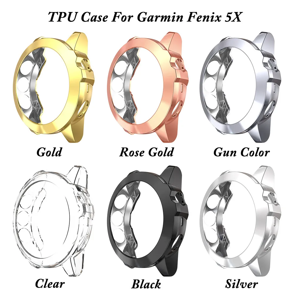 Soft TPU Hollow-out Shockproof Watch Protector Cover Bumper For Garmin Fenix 5X Watch Case Protective Replacement Accessories
Soft TPU Hollow-out Shockproof Watch Protector Cover Bumper For Garmin Fenix 5X Watch Case Protective Replacement Accessories