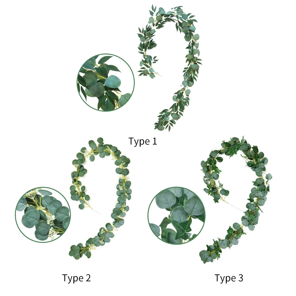 Christmas Decoration Hanging Vines Eco-Friendly Artificial Plants Wall Realistic Leaves For Festival Party Home Decoration
Christmas Decoration Hanging Vines Eco-Friendly Artificial Plants Wall Realistic Leaves For Festival Party Home Decoration