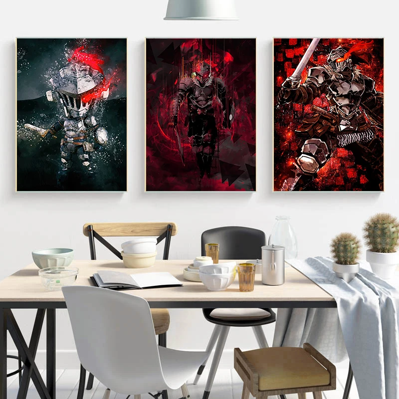 HD Print Canvas Modern Painting Anime Goblin Slayer Picture For Wall Art Poster Modular Nordic Style Home Decor Living Room
HD Print Canvas Modern Painting Anime Goblin Slayer Picture For Wall Art Poster Modular Nordic Style Home Decor Living Room