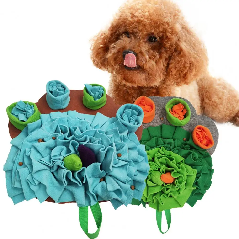 Safe Dog Snuffle Toy Soft Touching Interactive Toy Puppy Training Toy Pet Sniffing Mat Foraging Toy
Safe Dog Snuffle Toy Soft Touching Interactive Toy Puppy Training Toy Pet Sniffing Mat Foraging Toy