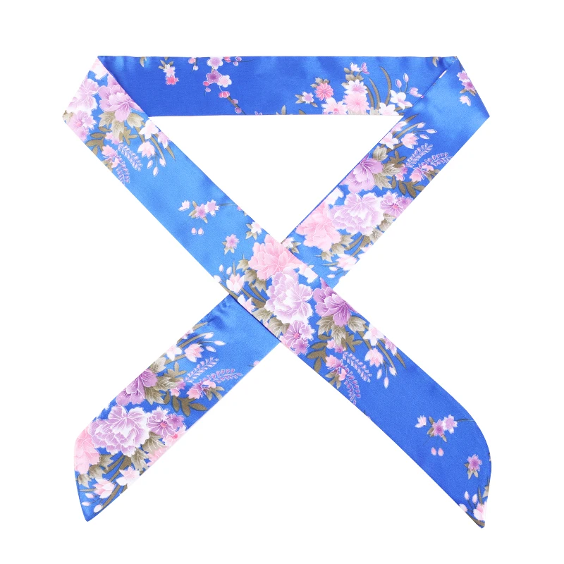 New Flower Printing Satin Ribbon Belt For Women Multifuction Headband Hair Tie Scarf Eye Cover Hair Scarf Fashion Belt
New Flower Printing Satin Ribbon Belt For Women Multifuction Headband Hair Tie Scarf Eye Cover Hair Scarf Fashion Belt