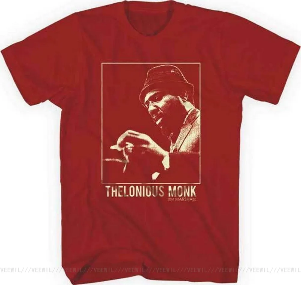 THELONIOUS MONK Crimson Monk T-Shirt S-M-L-XL-2XL New Official Hi Fidelity Merch Cotton Tee Shirt Cool Casual
THELONIOUS MONK Crimson Monk T-Shirt S-M-L-XL-2XL New Official Hi Fidelity Merch Cotton Tee Shirt Cool Casual