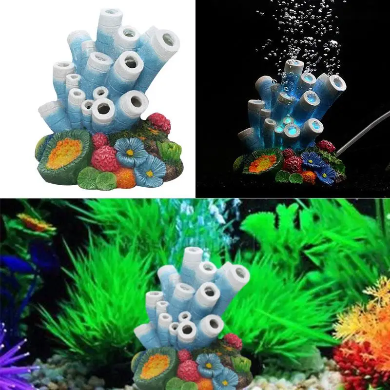 Fish Tank Ornament Fish Aquarium Air Bubble Oxygen Pump Volcano Shape Coral Bubbler Landscaping Decoration Stone Decor Ornament
Fish Tank Ornament Fish Aquarium Air Bubble Oxygen Pump Volcano Shape Coral Bubbler Landscaping Decoration Stone Decor Ornament