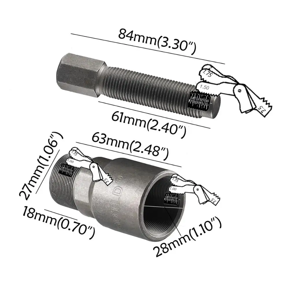 27mm 28mm 16mm Motorcycle 3 in 1 Flywheel Magneto Stator Puller Tire Repair Tool For Honda Kawasaki Suzuki Yamaha Pit Bike
27mm 28mm 16mm Motorcycle 3 in 1 Flywheel Magneto Stator Puller Tire Repair Tool For Honda Kawasaki Suzuki Yamaha Pit Bike