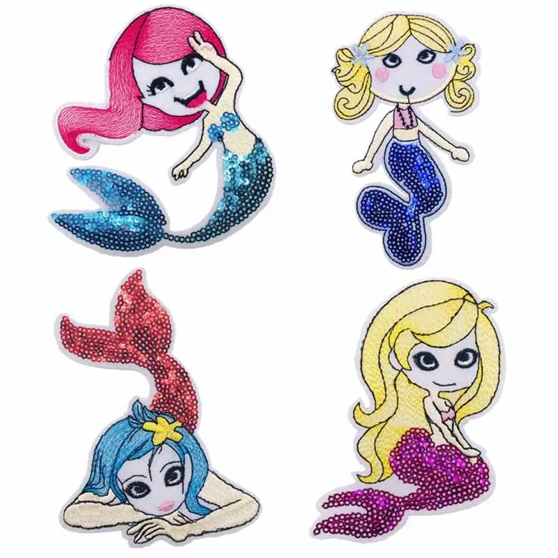 Sequin Embroidered Mermaid Embroidery Cloth Sticker Cartoon Bag Patch Sticker Mermaid Embroidered Logo Embroidery Badge
Sequin Embroidered Mermaid Embroidery Cloth Sticker Cartoon Bag Patch Sticker Mermaid Embroidered Logo Embroidery Badge