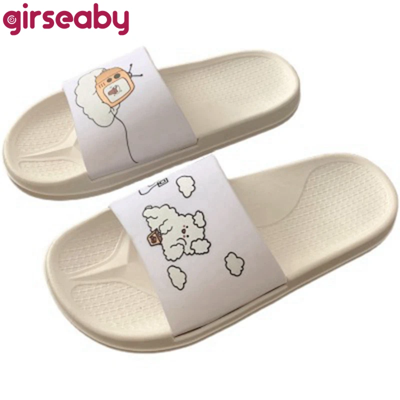 Girseaby New 2021 Women Slippers Couple Open Toe 2.5cm Heels Slip-On Cartoon Dog Cute Sweet Stylish Big Size 40 Bathroom F1165
Girseaby New 2021 Women Slippers Couple Open Toe 2.5cm Heels Slip-On Cartoon Dog Cute Sweet Stylish Big Size 40 Bathroom F1165