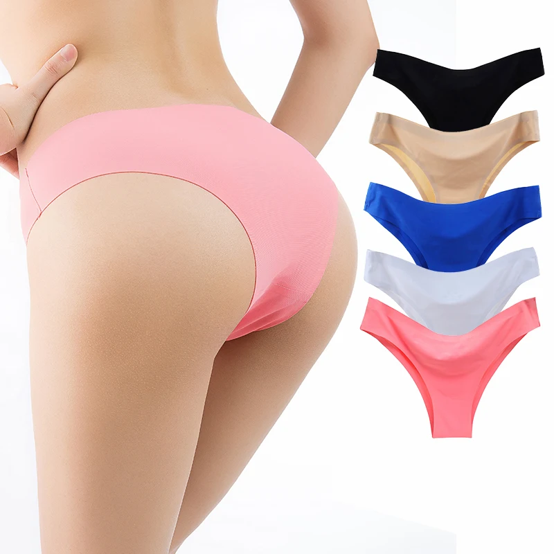 3pcs Thong Panties Seamless Silk Underwear Brief Sexy Tanga Lingerie Women G String Thongs Panty Breeches Briefs
3pcs Thong Panties Seamless Silk Underwear Brief Sexy Tanga Lingerie Women G String Thongs Panty Breeches Briefs